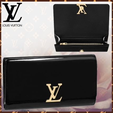 Louis Vuitton Blended Fabrics 2WAY Bi color Plain Leather Elegant Style 