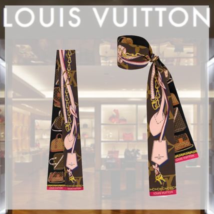 Louis Vuitton 2020 SS Knit  Fur Scarves M76235 