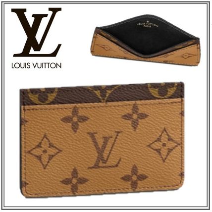 Louis Vuitton MONOGRAM Monogram Leather Logo Card Holders M69161 
