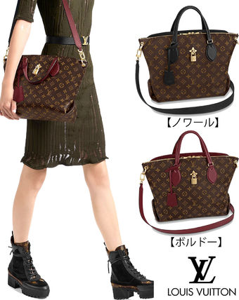 Louis Vuitton MONOGRAM Flower Zipped Tote Pm M44348 M44347 