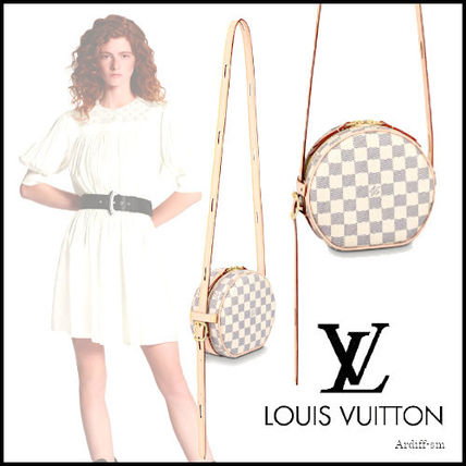 Louis Vuitton DAMIER AZUR 2020 SS Casual Style Leather Office Style Elegant Style Crossbody N40333 