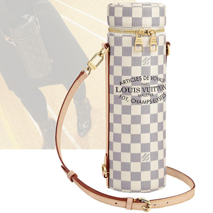 Louis Vuitton 2020 SS Monogram 2WAY Leather PVC Clothing Logo Shoulder Bags 