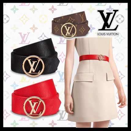 Louis Vuitton Casual Style Leather Office Style Elegant