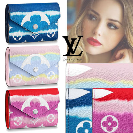 Louis Vuitton MONOGRAM 2020 SS Monogram Canvas Blended Fabrics Tie dye Bi color 