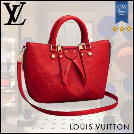 Louis Vuitton MONOGRAM EMPREINTE 2020 SS Monogram Casual Style Unisex Calfskin 2WAY Leather 