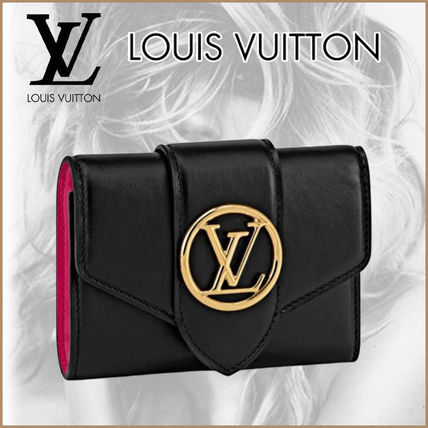 Louis Vuitton PONT NEUF 2020 SS Leather Folding Wallets M69175 