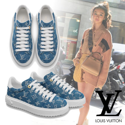 Louis Vuitton MONOGRAM 2020 SS Monogram Round Toe Rubber Sole Casual Style Logo 1A7RAV 
