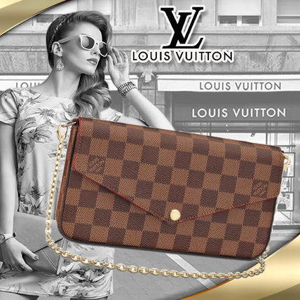 Louis Vuitton DAMIER Leather Accessories N63032 