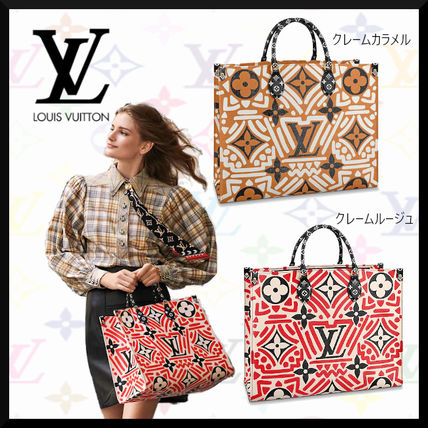 Louis Vuitton MONOGRAM 2020 21AW Monogram Canvas Blended Fabrics A4 Bi color Leather M45358  M45359 