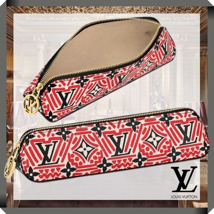 Louis Vuitton 2020 21AW Monogram Leather Logo Accessories GI0498 