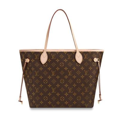 Louis Vuitton MONOGRAM Monogram A4 Leather Office Style Totes 