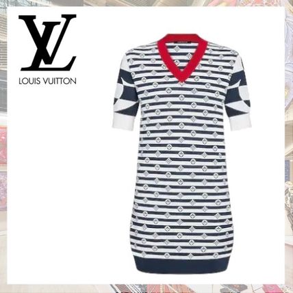 Louis Vuitton 2020 SS Stripes Monogram Casual Style Wool Silk Nylon 1A7TH2 