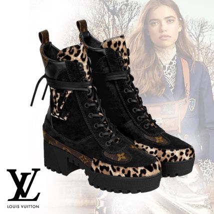 Louis Vuitton 2019 20AW Laureate Platform Desert Boots 1A5NNU 