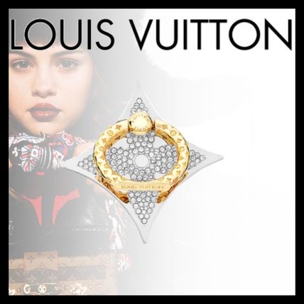 Louis Vuitton Phone Ring Flower Strass M63144 