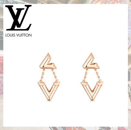 Louis Vuitton Casual Style Party Style 18K Gold Office Style Elegant Style Q96972 