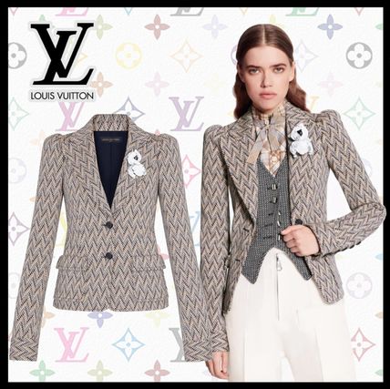 Louis Vuitton Short Casual Style Unisex Wool Elegant Style Formal Style 1A7SN6 1A7SN5 1A7SN4 1A7SN3 