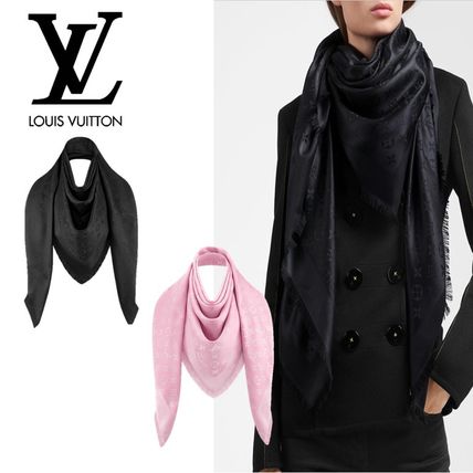 Louis Vuitton MONOGRAM 2019 SS Monogram Shawl M73654 