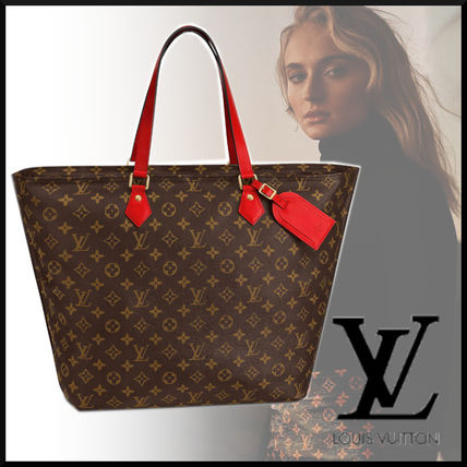 Louis Vuitton MONOGRAM 2019 20AW Monogram 2WAY Leather Office Style Formal Style Totes M55174 