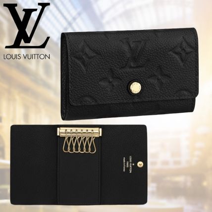 Louis Vuitton MONOGRAM EMPREINTE 6 Key Holder M64421 