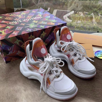 Louis Vuitton 2020 SS Rubber Sole Casual Style Street Style Leather Party Style 