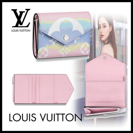 Louis Vuitton ZOE 2020 SS Monogram Street Style Small Wallet Logo Folding Wallets 