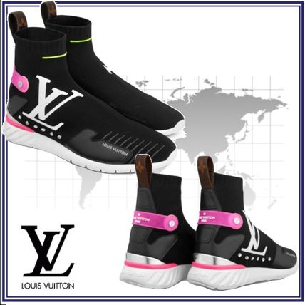Louis Vuitton 2020 SS Casual Style Logo Low Top Sneakers 