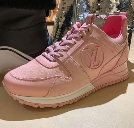 Louis Vuitton MONOGRAM 2020 Cruise Monogram Platform Plain Toe Rubber Sole Lace up Casual Style 