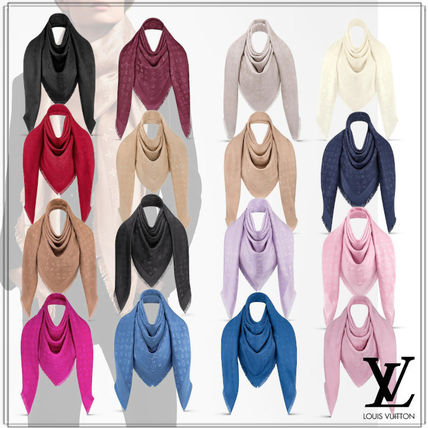 Louis Vuitton Monogram Casual Style Silk Party Style Office