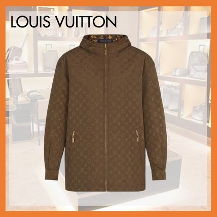 Louis Vuitton MONOGRAM 2020 SS Unisex Silk Nylon Blended Fabrics Street Style Logo 1A83RL 
