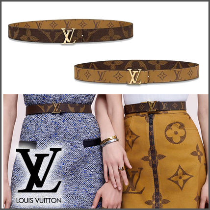 Louis Vuitton MONOGRAM 2019 SS Lv Iconic 30Mm Reversible Belt M0149V M0149U M0149W 