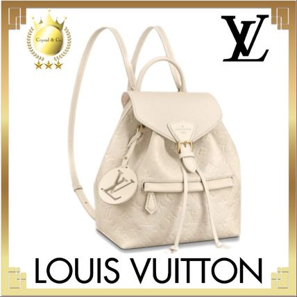 Louis Vuitton MONOGRAM EMPREINTE 2020 SS Monogram Casual Style Calfskin A4 2WAY Leather Office Style 