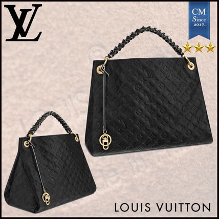Louis Vuitton ARTSY 2020 SS Monogram 2WAY Leather Crossbody Logo Handbags 