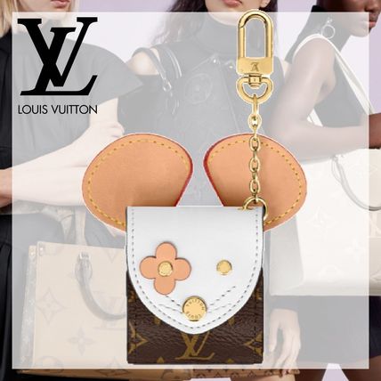 Louis Vuitton 2020 SS Monogram Unisex Plain Leather Smart Phone Cases 