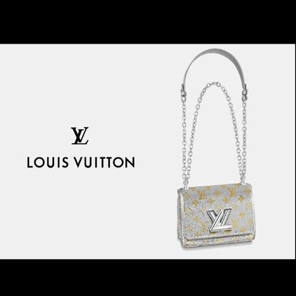 Louis Vuitton TWIST 2020 Cruise Monogram Casual Style 2WAY Chain Leather Party Style 