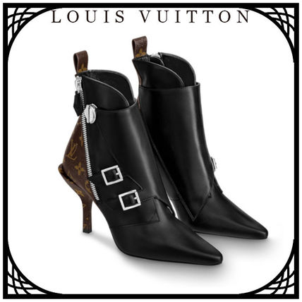 Louis Vuitton MONOGRAM 2019 SS Lv Janet Ankle Boot 1A586V 