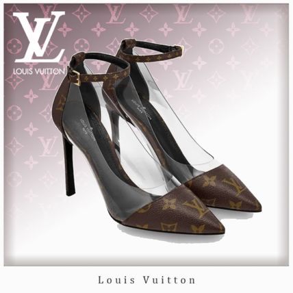 Louis Vuitton MONOGRAM 2020 SS Monogram Casual Style Pin Heels