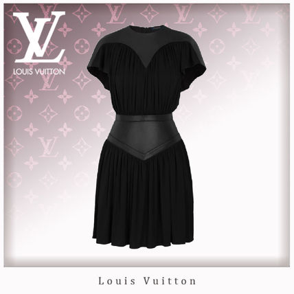 Louis Vuitton 2020 SS Pleated Dress With Waist Yoke 1A60E3 1A60E2 1A60E1 