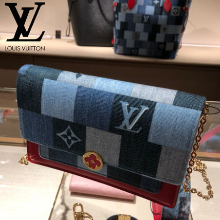 Louis Vuitton 2020 SS Other Plaid Patterns Flower Patterns Monogram Denim 
