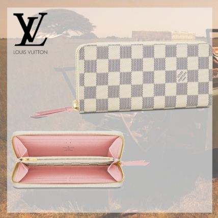 Louis Vuitton DAMIER AZUR Long Wallets N61264 