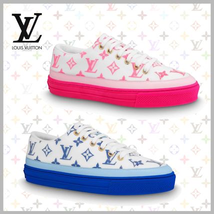 Louis Vuitton Monogram Plain Toe Rubber Sole Casual Style Street Style 1A65U5 1A65TP 