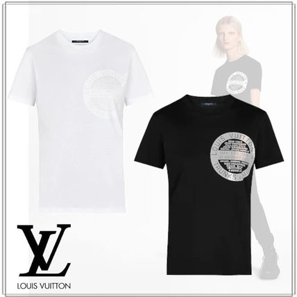 Louis Vuitton 2020 SS Street Style Plain Cotton Short Sleeves T Shirts 