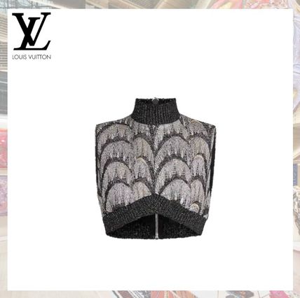 Louis Vuitton 2020 SS Jacquard Crop Top 1A62FI 
