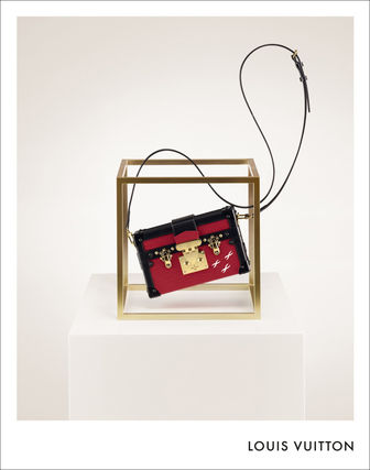 Louis Vuitton PETITE MALLE 2WAY Leather Shoulder Bags 