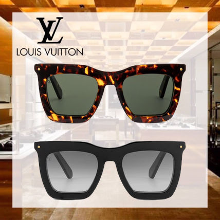 Louis Vuitton 2020 SS Blended Fabrics Tear Drop Sunglasses Z1218E Z1217E 