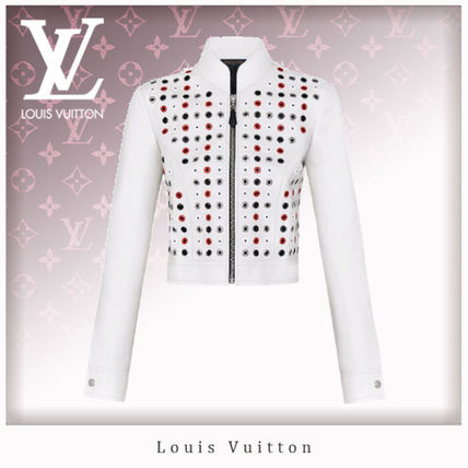 Louis Vuitton 2019 SS Casual Style Unisex Leather Jackets