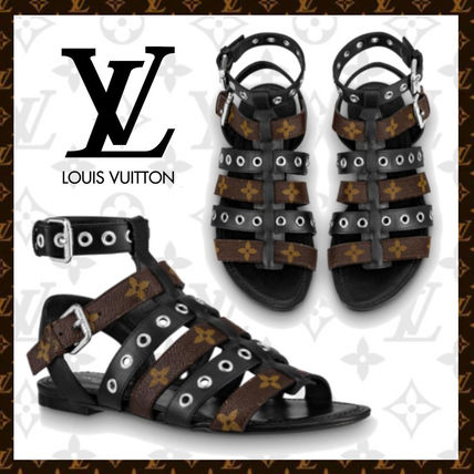Louis Vuitton 2020 SS Jumble Flat Sandal 1A66R4 