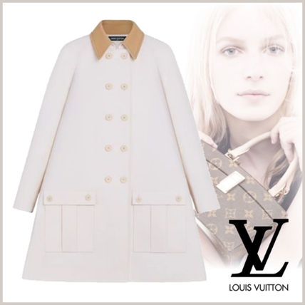 Louis Vuitton 2020 SS Cape Like Coat 1A7VO9 1A7VO8 1A7VO7 