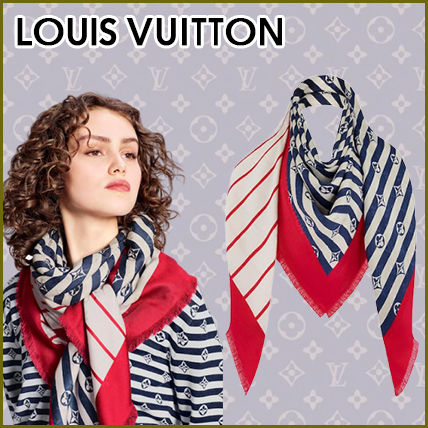 Louis Vuitton Lv Escale Summer Stripes Shawl M76194 