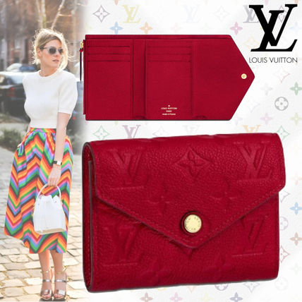 Louis Vuitton MONOGRAM EMPREINTE Victorine Wallet M63701 
