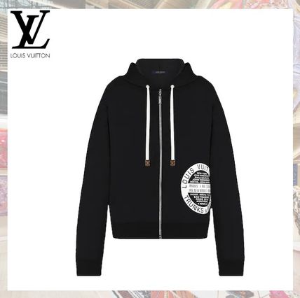 Louis Vuitton 2020 SS Lv Stamp Zip Up Hoodie 1A5TSV 